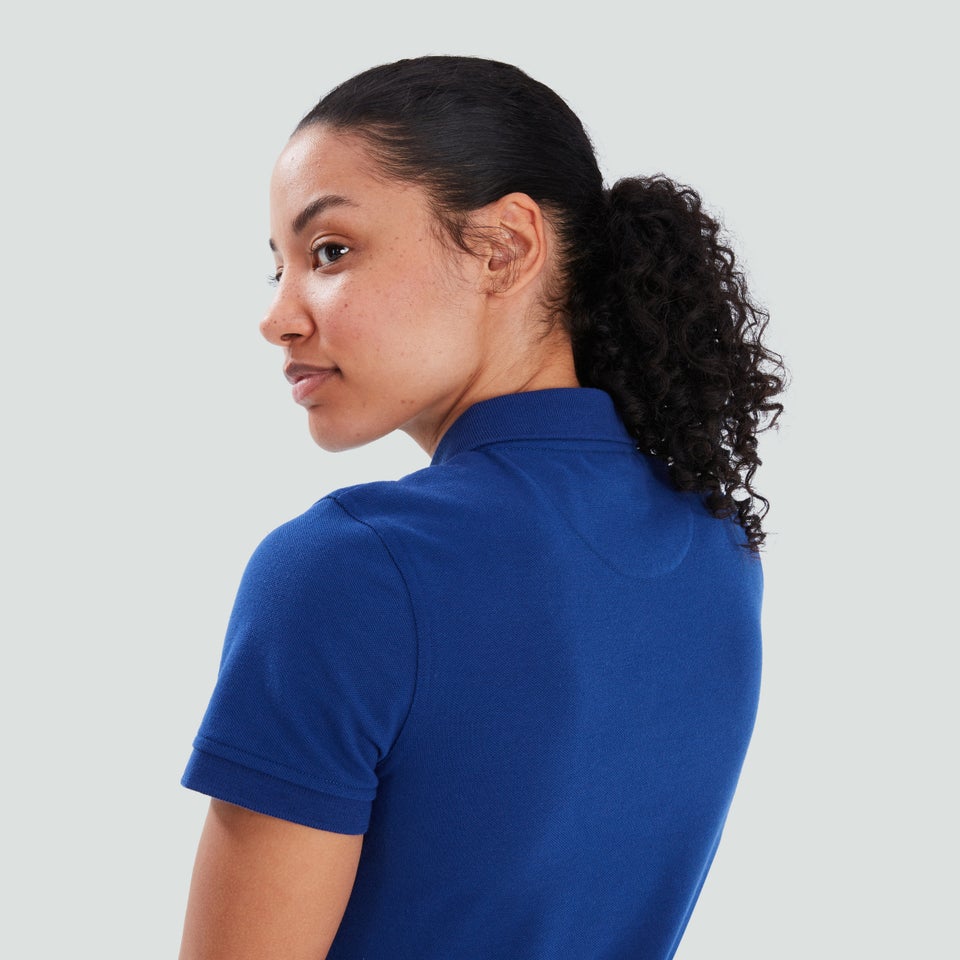 Womens Waimak Polo Shirt Royal