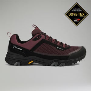 Women's Ground Attack Active Gore-Tex Shoe - Black/Purple