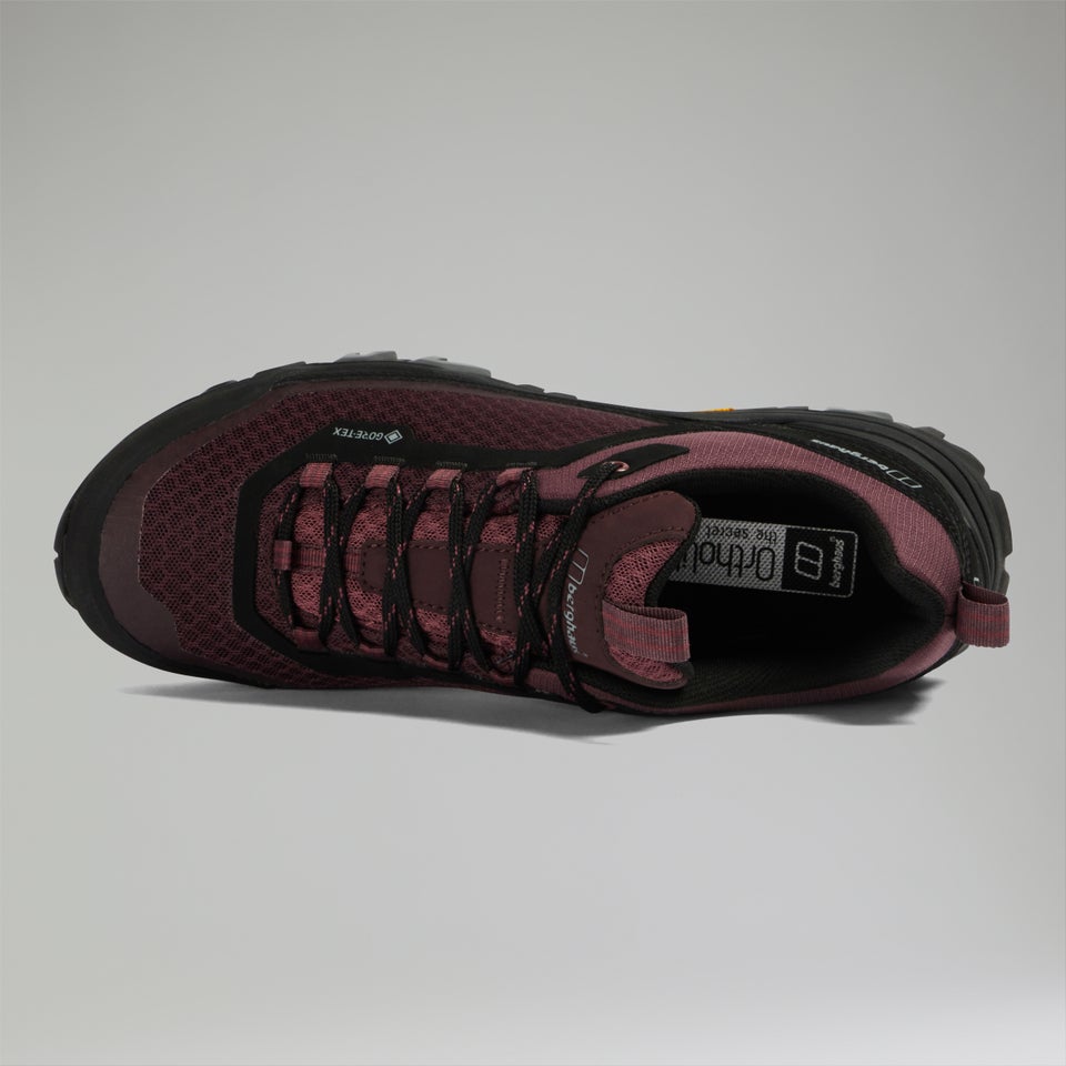 Women's Ground Attack Active Gore-Tex Shoe - Black/Purple