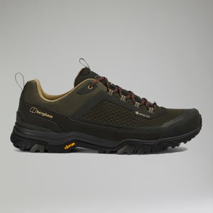 Men's Ground Attack Active Gore-Tex Shoe Brown/Dark Green - 7