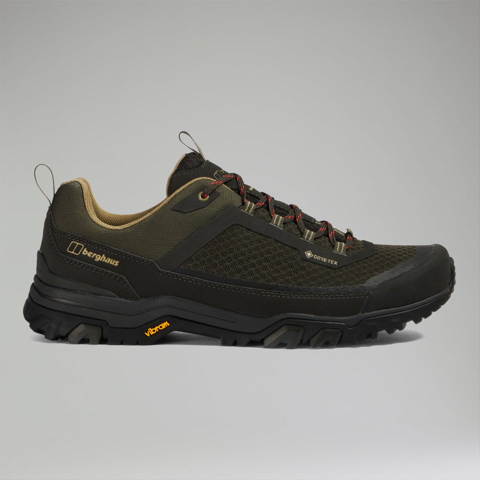 Men's Ground Attack Active Gore-Tex Shoe - Brown/Dark Green