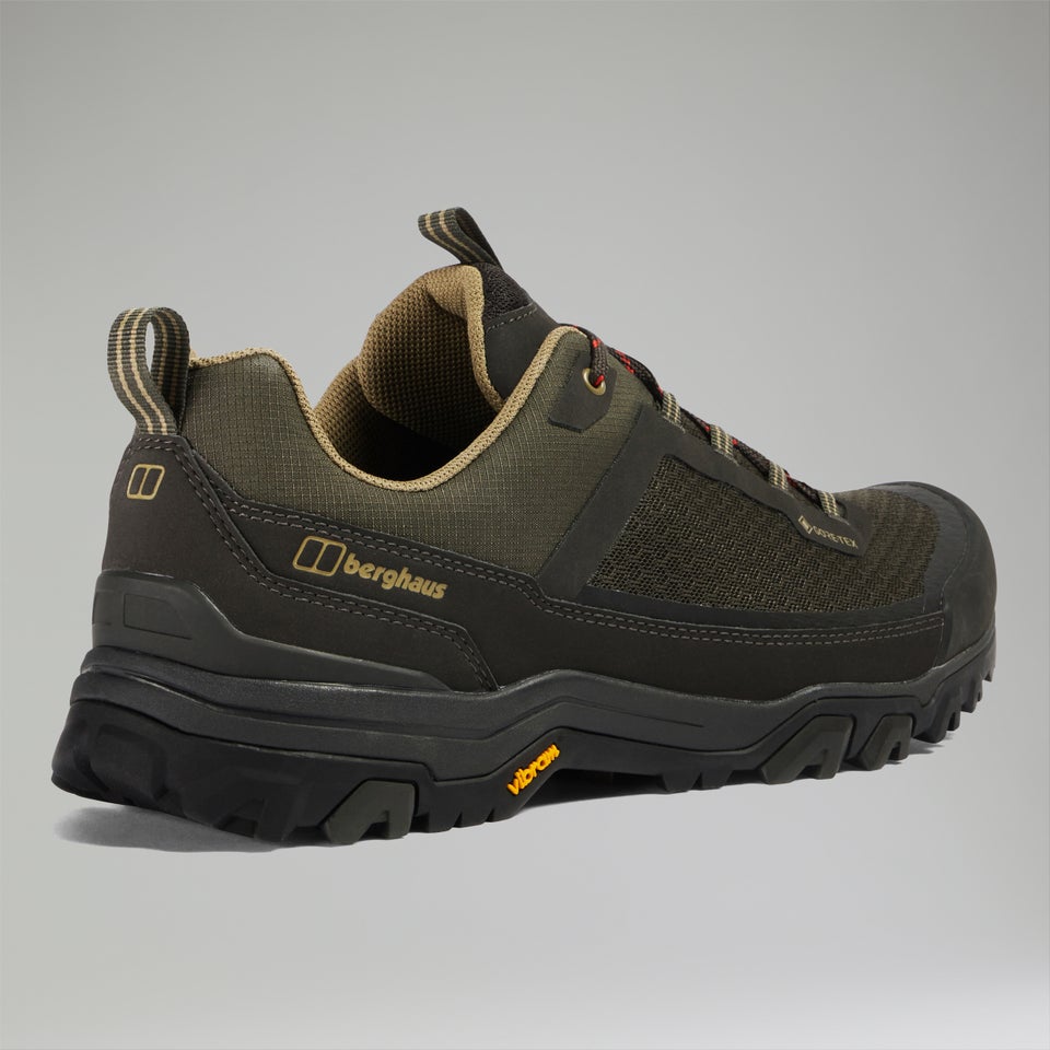 Men's Ground Attack Active Gore-Tex Shoe - Brown/Dark Green