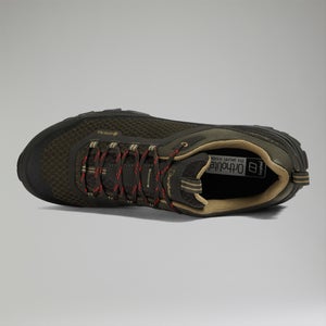 Men's Ground Attack Active Gore-Tex Shoe - Brown/Dark Green