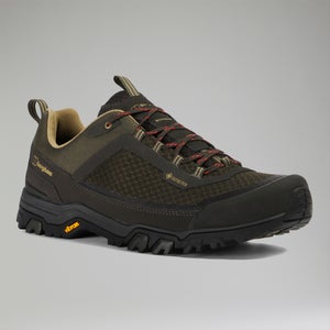 Men's Ground Attack Active Gore-Tex Shoe - Brown/Dark Green