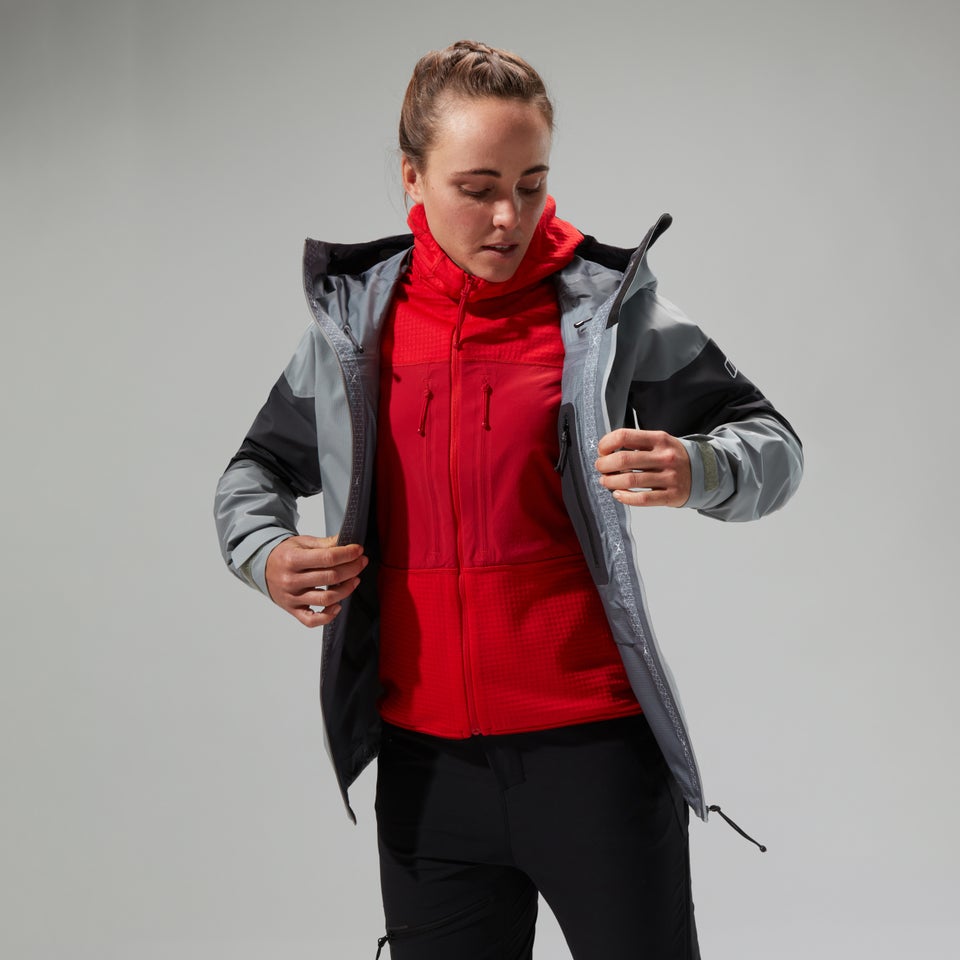 Women's MTN Guide Alpine Pro Gore-Tex Jacket - Grey