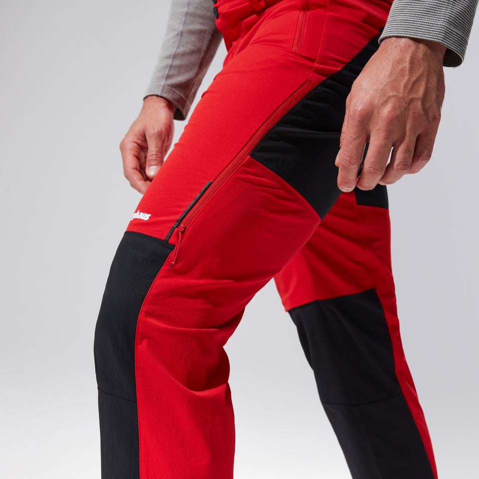 Men's MTN Guide Alpine Pant - Red/Black