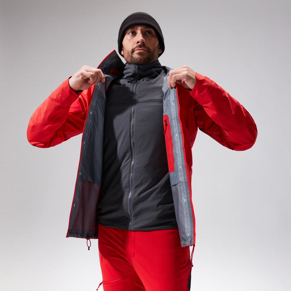 MTN Guide Alpine Pro Gore-Tex Jacken für Herren - Rot