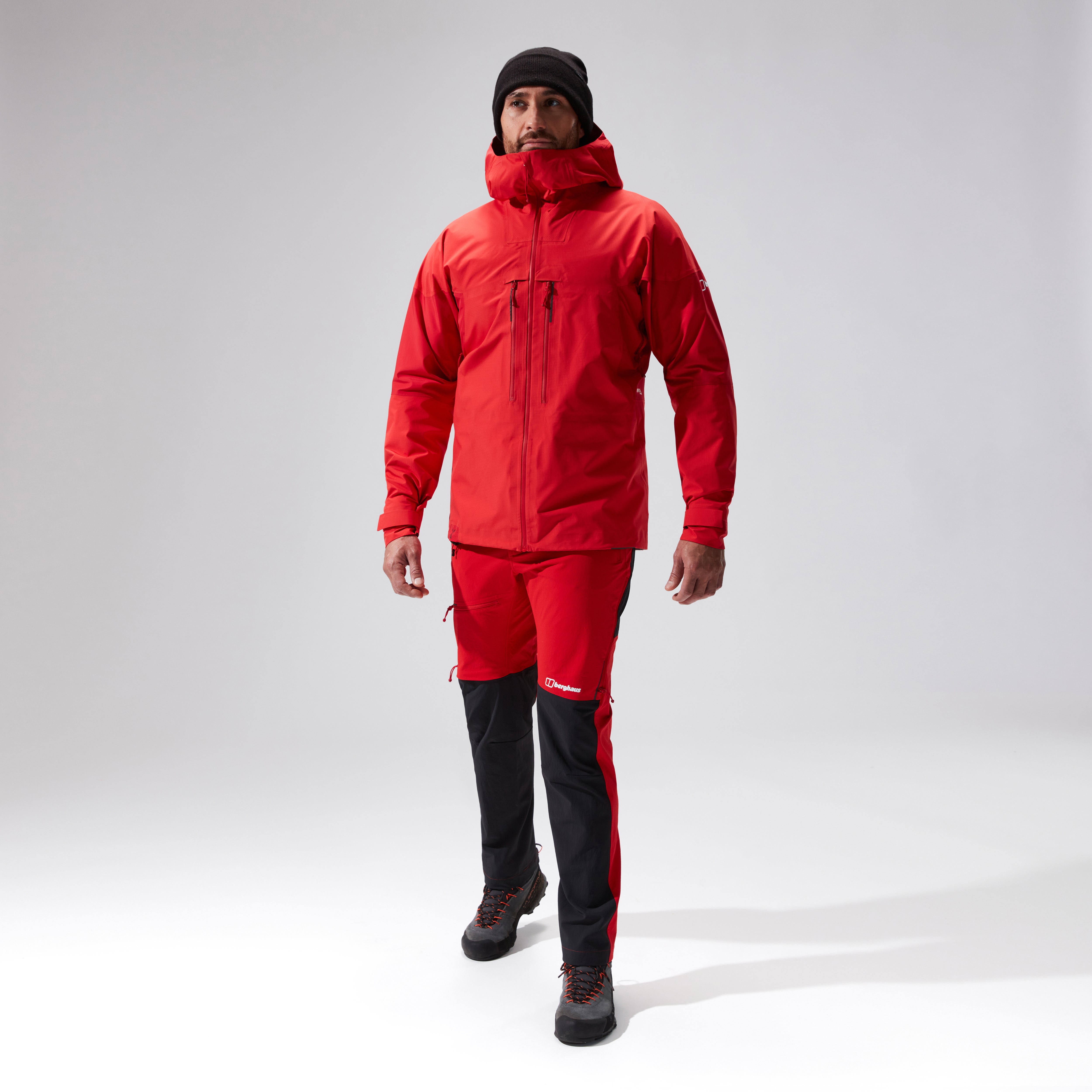 Men's MTN Guide Alpine Pro Gore-Tex Jacket - Red | Berghaus