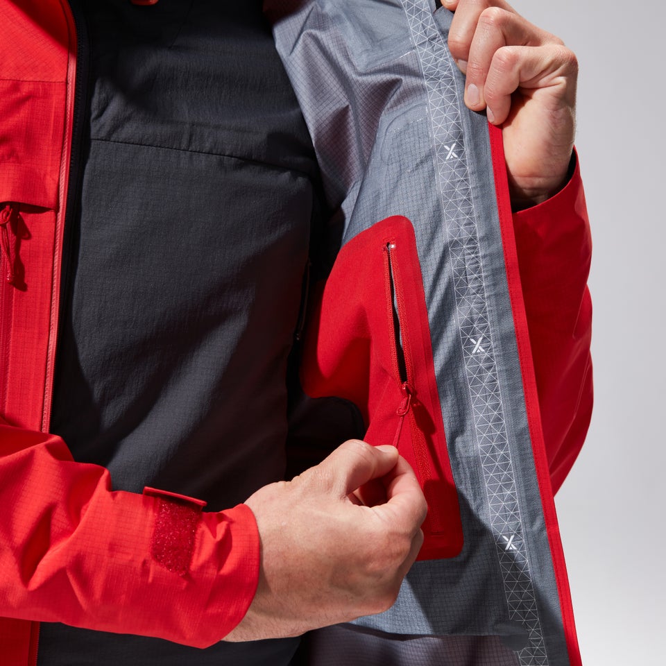 MTN Guide Alpine Pro Gore-Tex Jacken für Herren - Rot