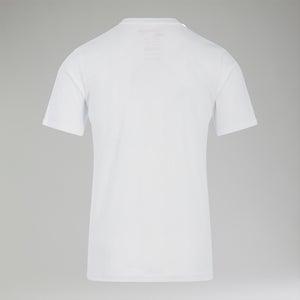 Grey Fangs Peak Short Sleeve Tee für Herren - Weiß