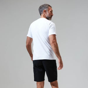 Grey Fangs Peak Short Sleeve Tee für Herren - Weiß