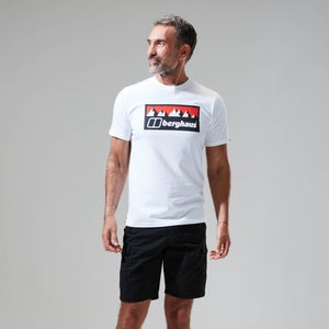 Grey Fangs Peak Short Sleeve Tee für Herren - Weiß