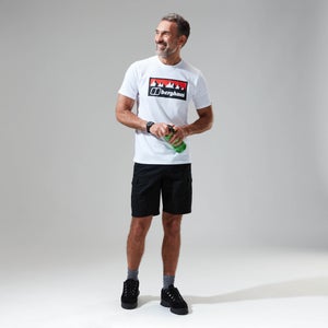 Grey Fangs Peak Short Sleeve Tee für Herren - Weiß