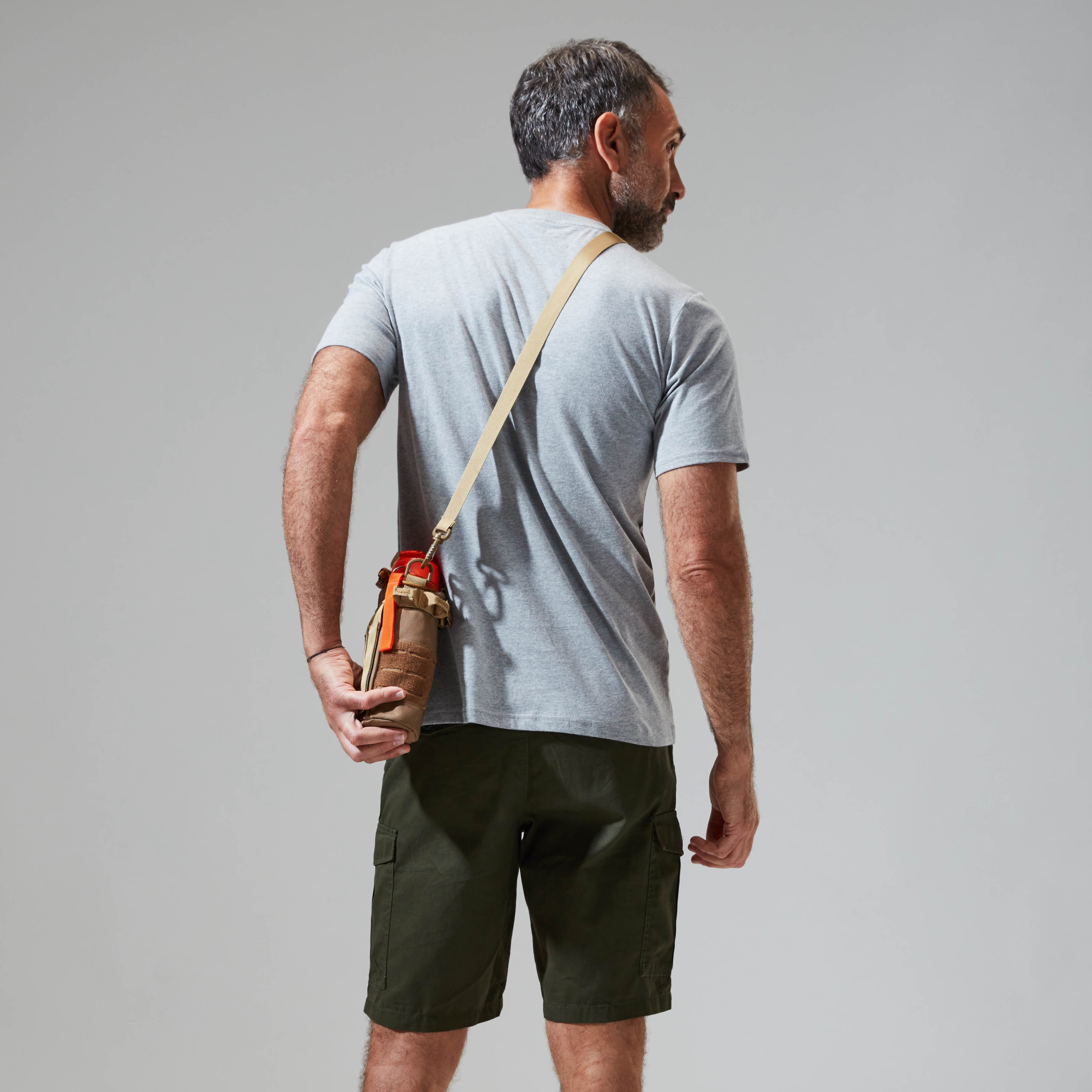 Men's Grossglockner MTN Short Sleeve Tee Dark Grey