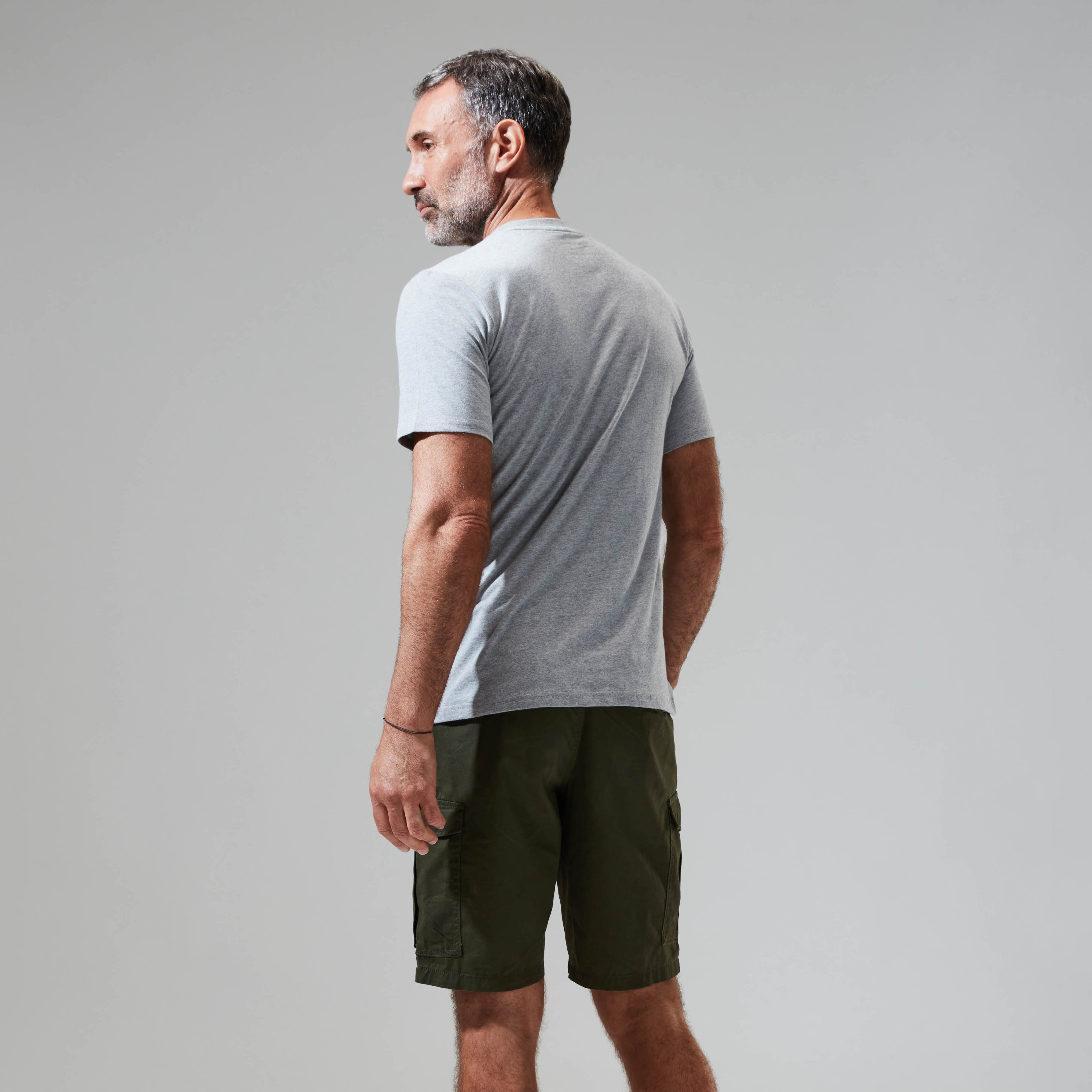 Men's Grossglockner MTN Short Sleeve Tee Dark Grey