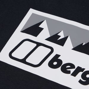 Grey Fangs Peak Short Sleeve Tee für Herren - Schwarz