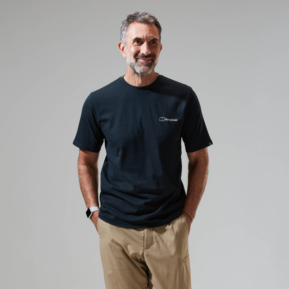 French Pyrenees Short Sleeve Tee für Herren - Schwarz