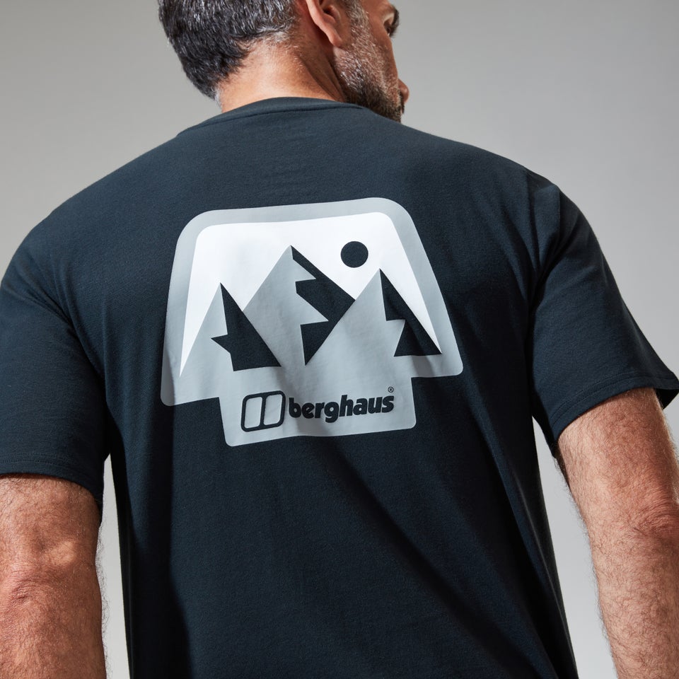 French Pyrenees Short Sleeve Tee für Herren - Schwarz