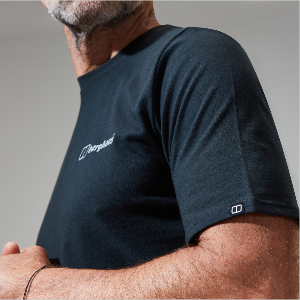 French Pyrenees Short Sleeve Tee für Herren - Schwarz