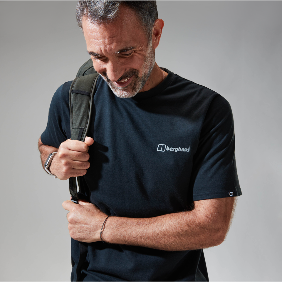 French Pyrenees Short Sleeve Tee für Herren - Schwarz