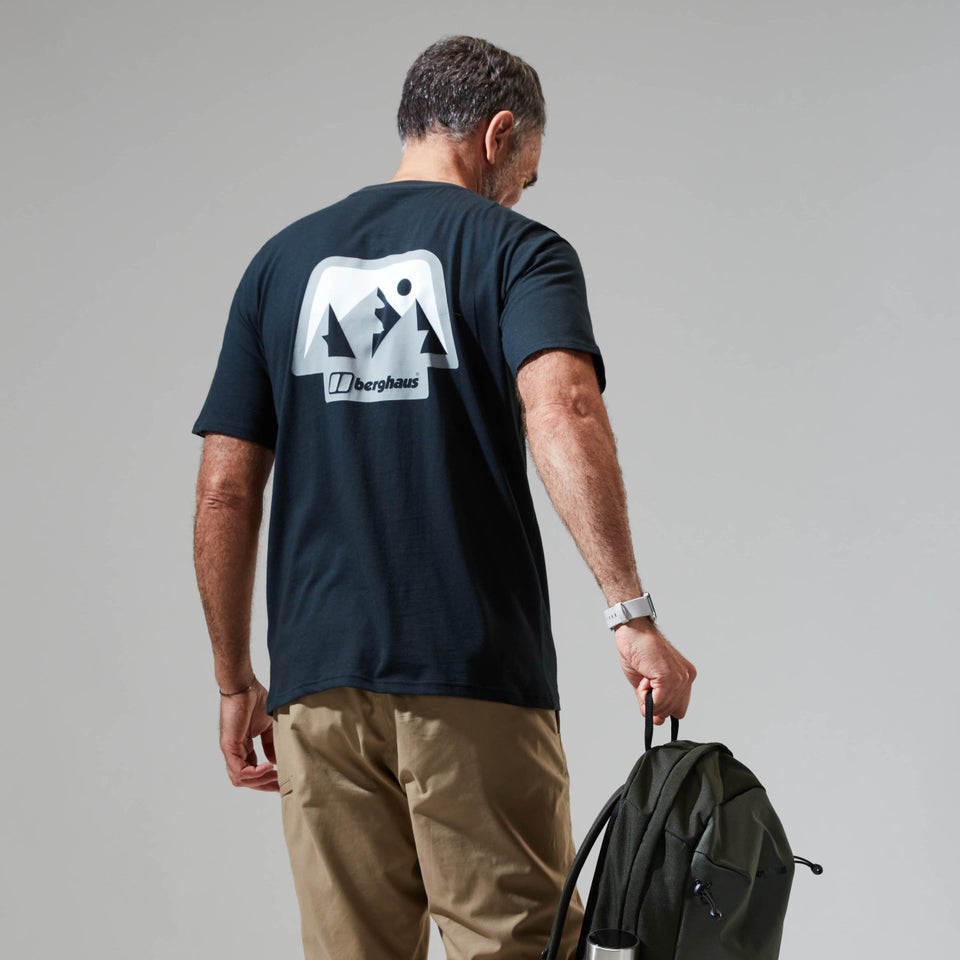 French Pyrenees Short Sleeve Tee für Herren - Schwarz