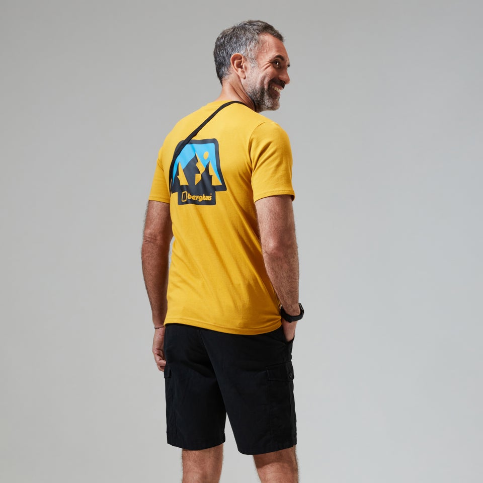 Men's French Pyrenees Short Sleeve Tee Brown