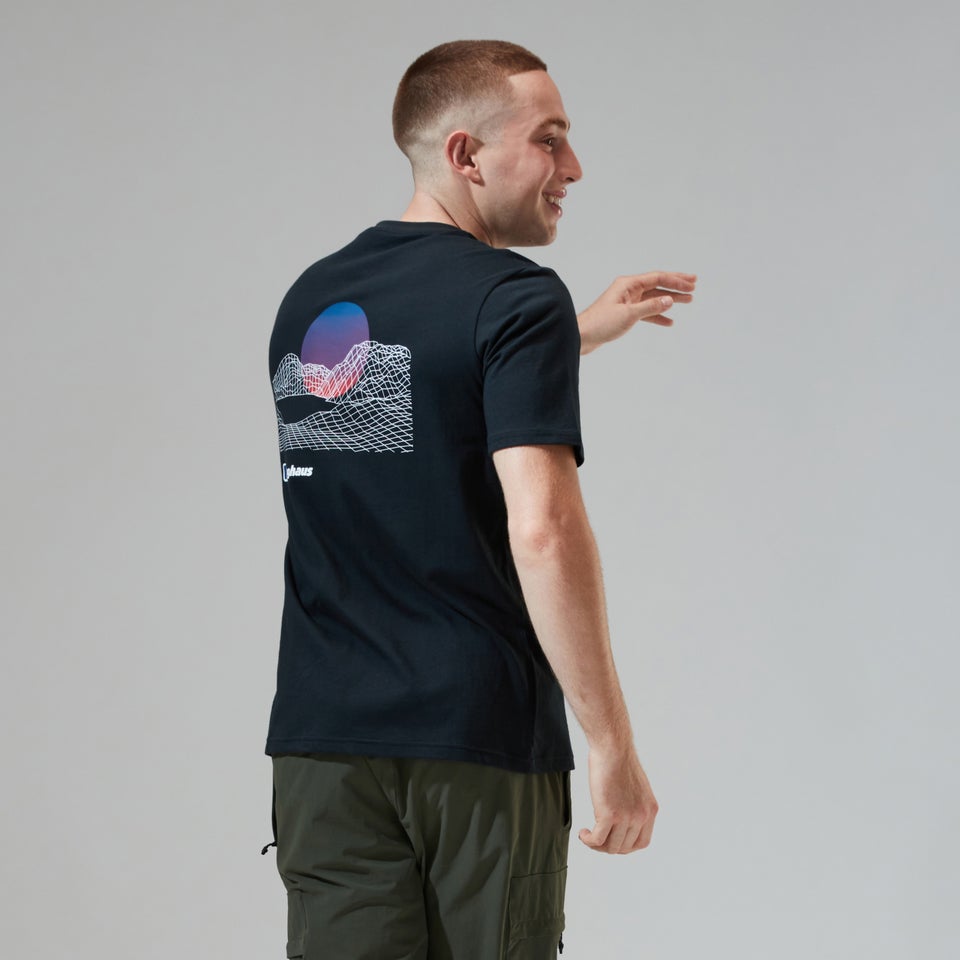 Snowdon Short Sleeve Tee 2.0 für Herren - Schwarz