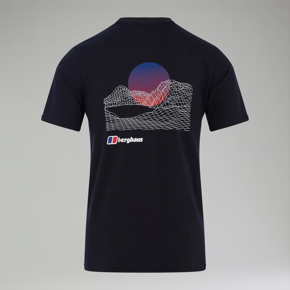 Snowdon Short Sleeve Tee 2.0 für Herren - Schwarz