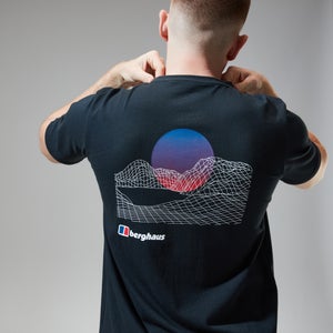 Snowdon Short Sleeve Tee 2.0 für Herren - Schwarz