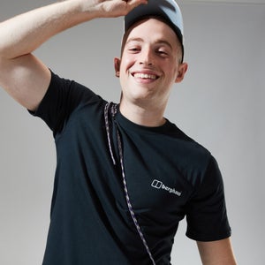 Dolomites MTN Short Sleeve Tee für Herren - Schwarz