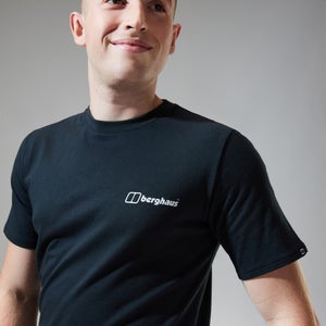 Dolomites MTN Short Sleeve Tee für Herren - Schwarz