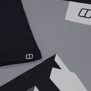 Dolomites MTN Short Sleeve Tee für Herren - Schwarz