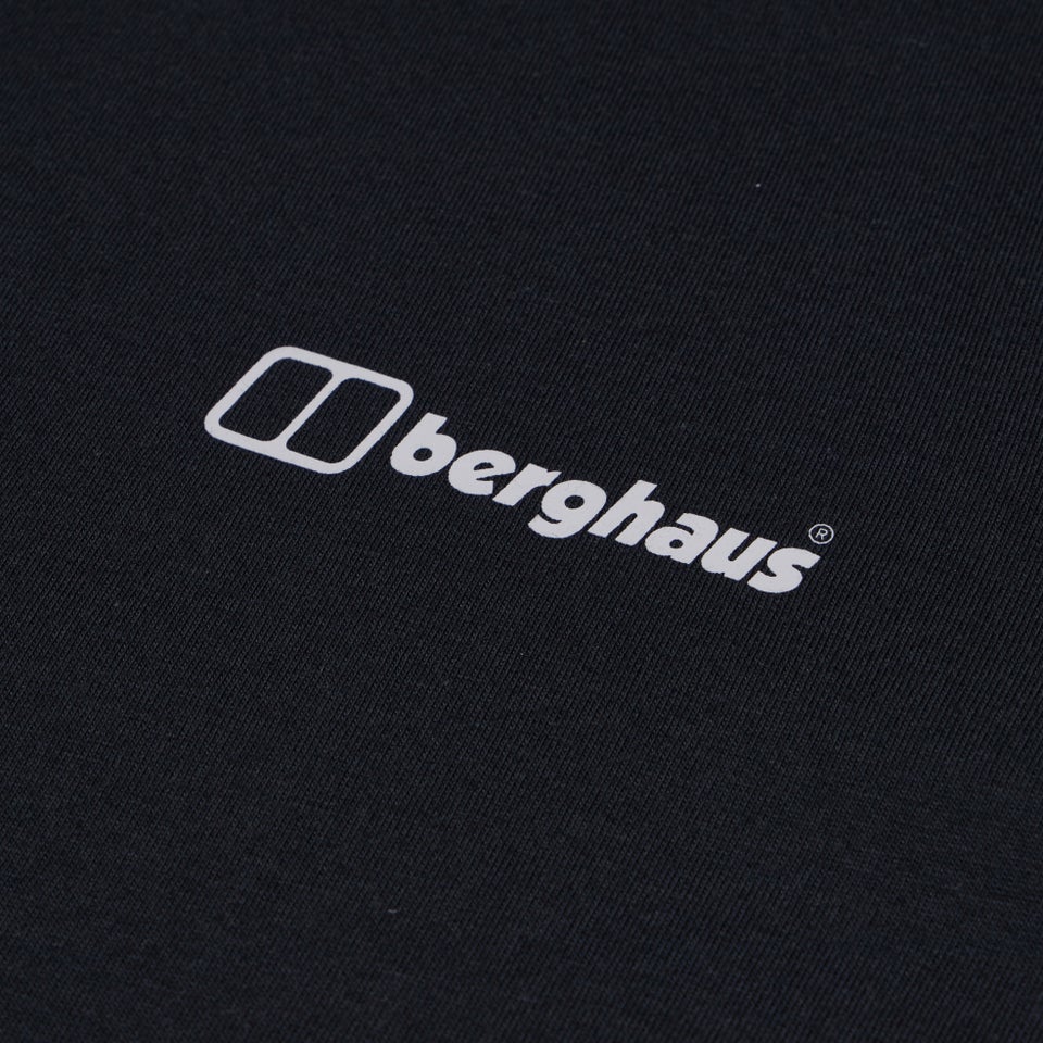 Dolomites MTN Short Sleeve Tee für Herren - Schwarz