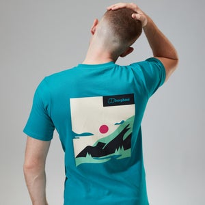 Buttermere Short Sleeve Tee für Herren - Dunkles Türkis