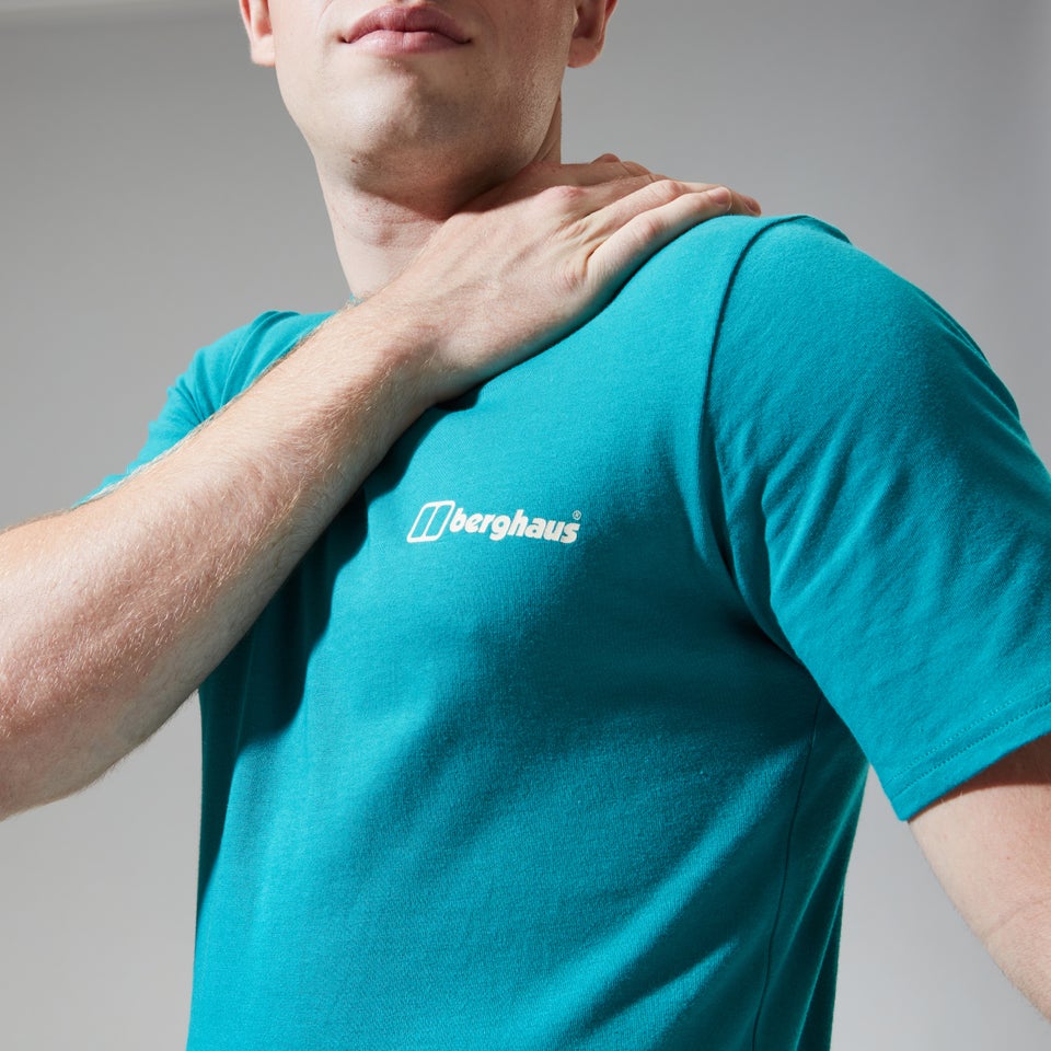 Buttermere Short Sleeve Tee für Herren - Dunkles Türkis