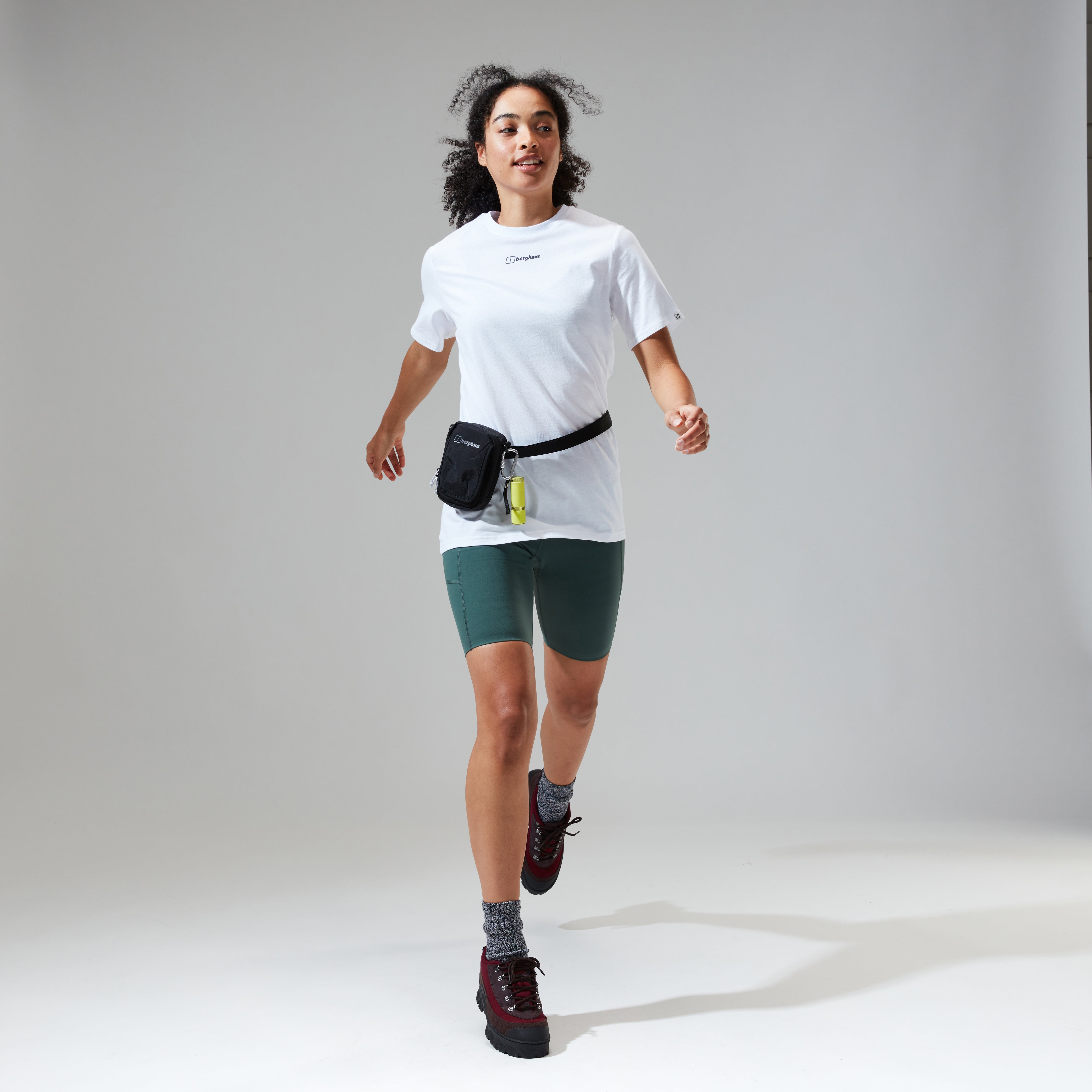 Women's Boyfriend Dolomites MTN Short Sleeve Tee White