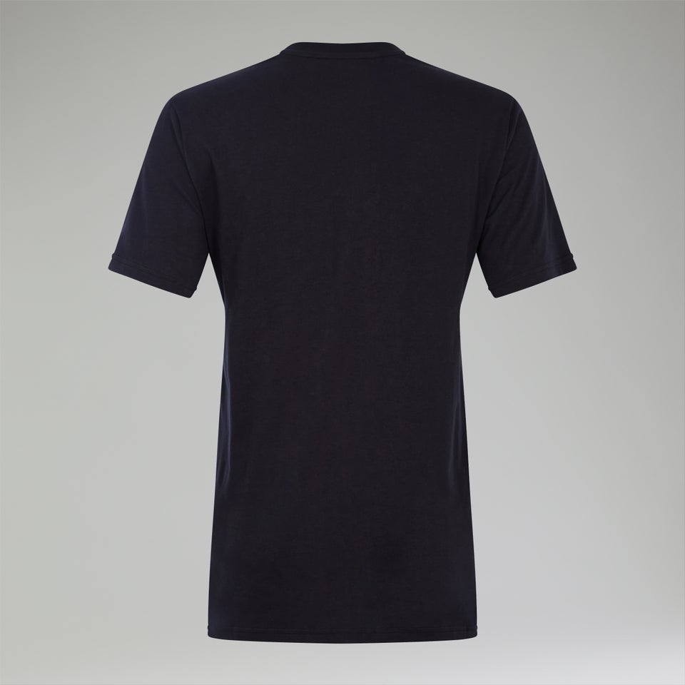 Women's Boyfriend Seek And Wonder Short Sleeve Tee Black