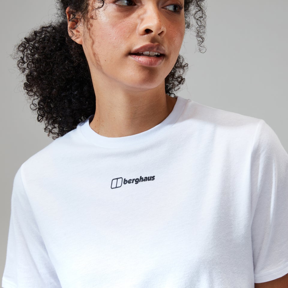 Boyfriend Buttermere Short Sleeve Tee für Damen - Weiß