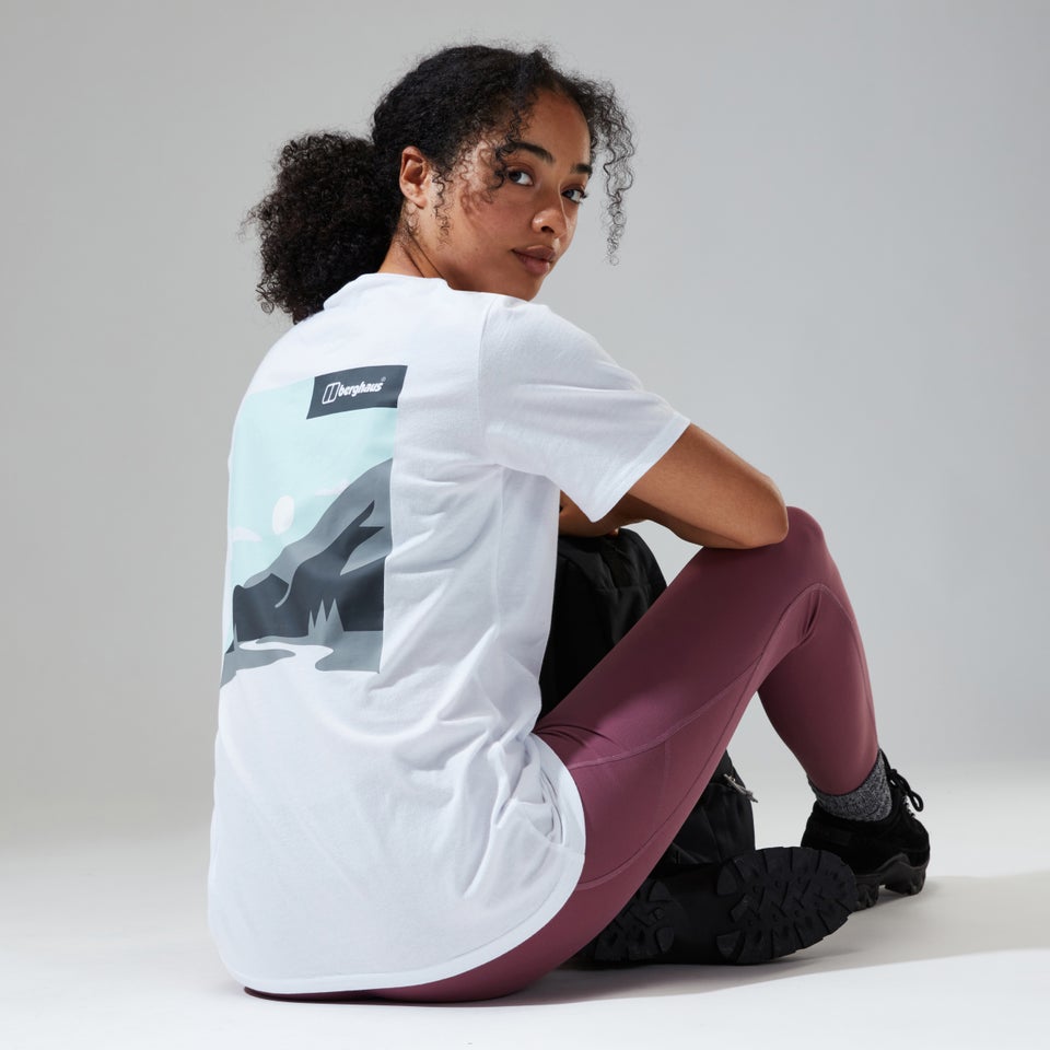 Boyfriend Buttermere Short Sleeve Tee für Damen - Weiß