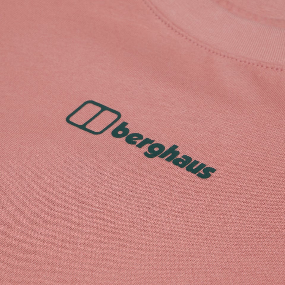 Boyfriend Buttermere Short Sleeve Tee für Damen - Rosa