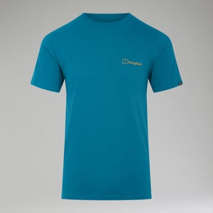 Snowdon Colour Logo Short Sleeve Tee für Herren - Dunkles Türken