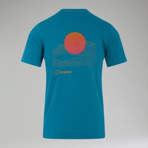 Snowdon Colour Logo Short Sleeve Tee für Herren - Dunkles Türken
