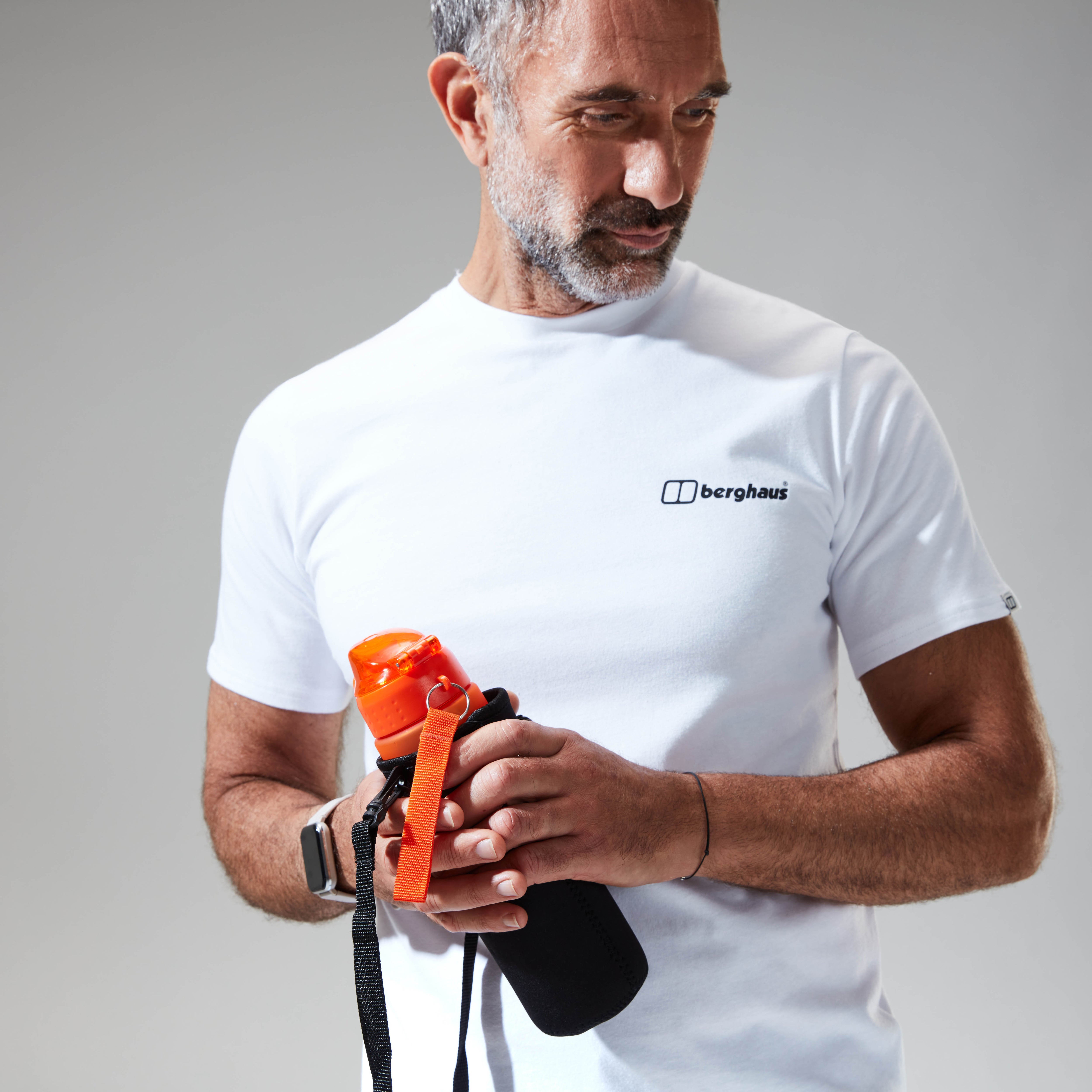 Snowdon Colour Logo Short Sleeve Tee für Herren - Weiß