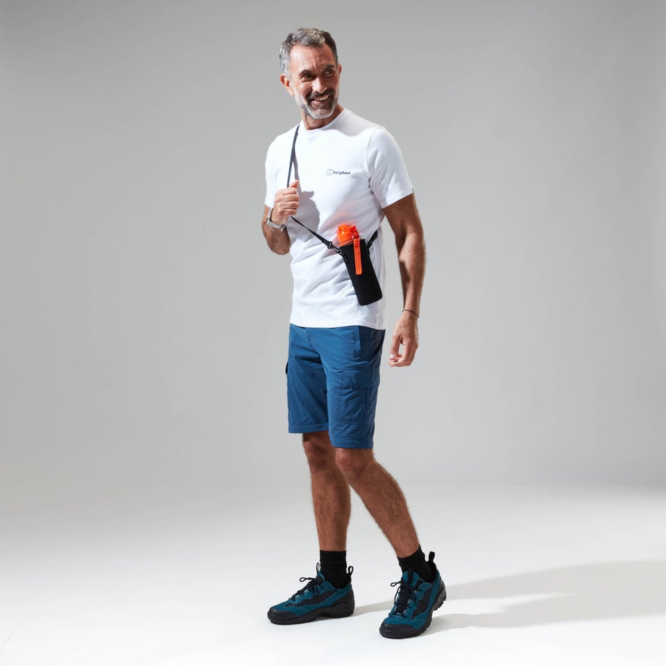 Men's Snowdon Colour Logo Short Sleeve Tee White