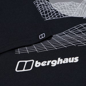 Men's Snowdon Colour Logo Short Sleeve Tee Black