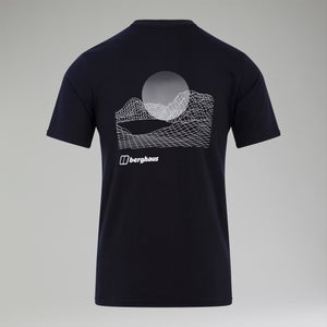 Men's Snowdon Colour Logo Short Sleeve Tee Black