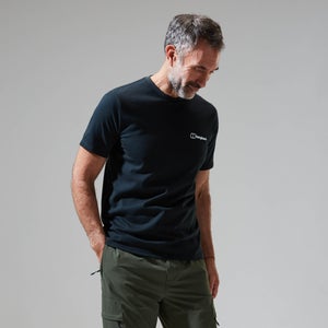 Men's Snowdon Colour Logo Short Sleeve Tee Black