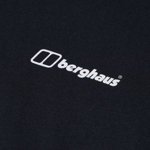 Men's Snowdon Colour Logo Short Sleeve Tee Black