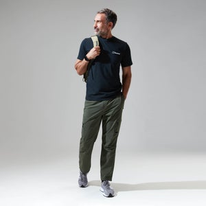 Men's Snowdon Colour Logo Short Sleeve Tee Black