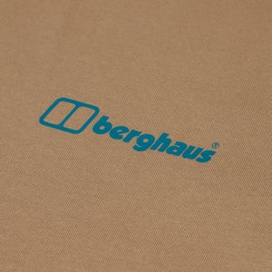 Men's Snowdon Colour Logo Short Sleeve Tee Natural